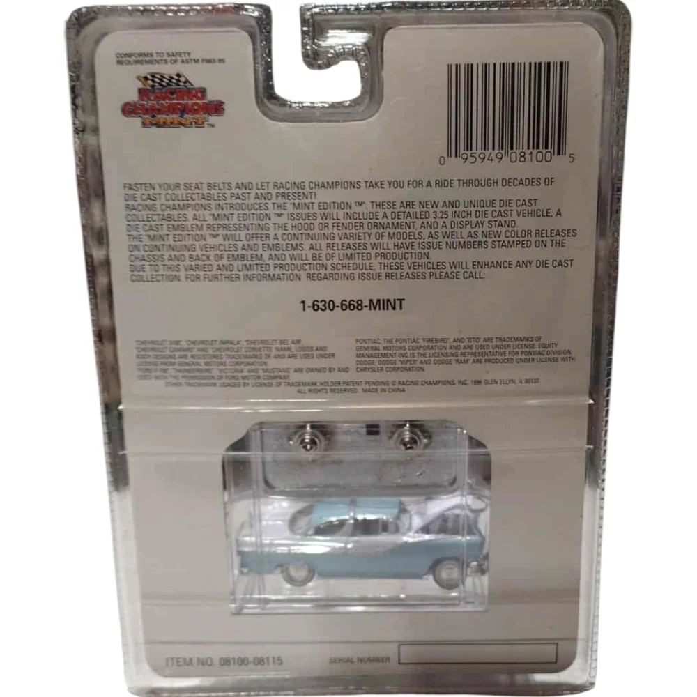 Racing Champions Issue# 48 Mint 1956 Ford Victoria Die-Cast Model!